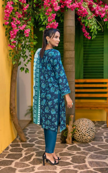 Rangoli By Janan Premium Printed Lawn 3PC