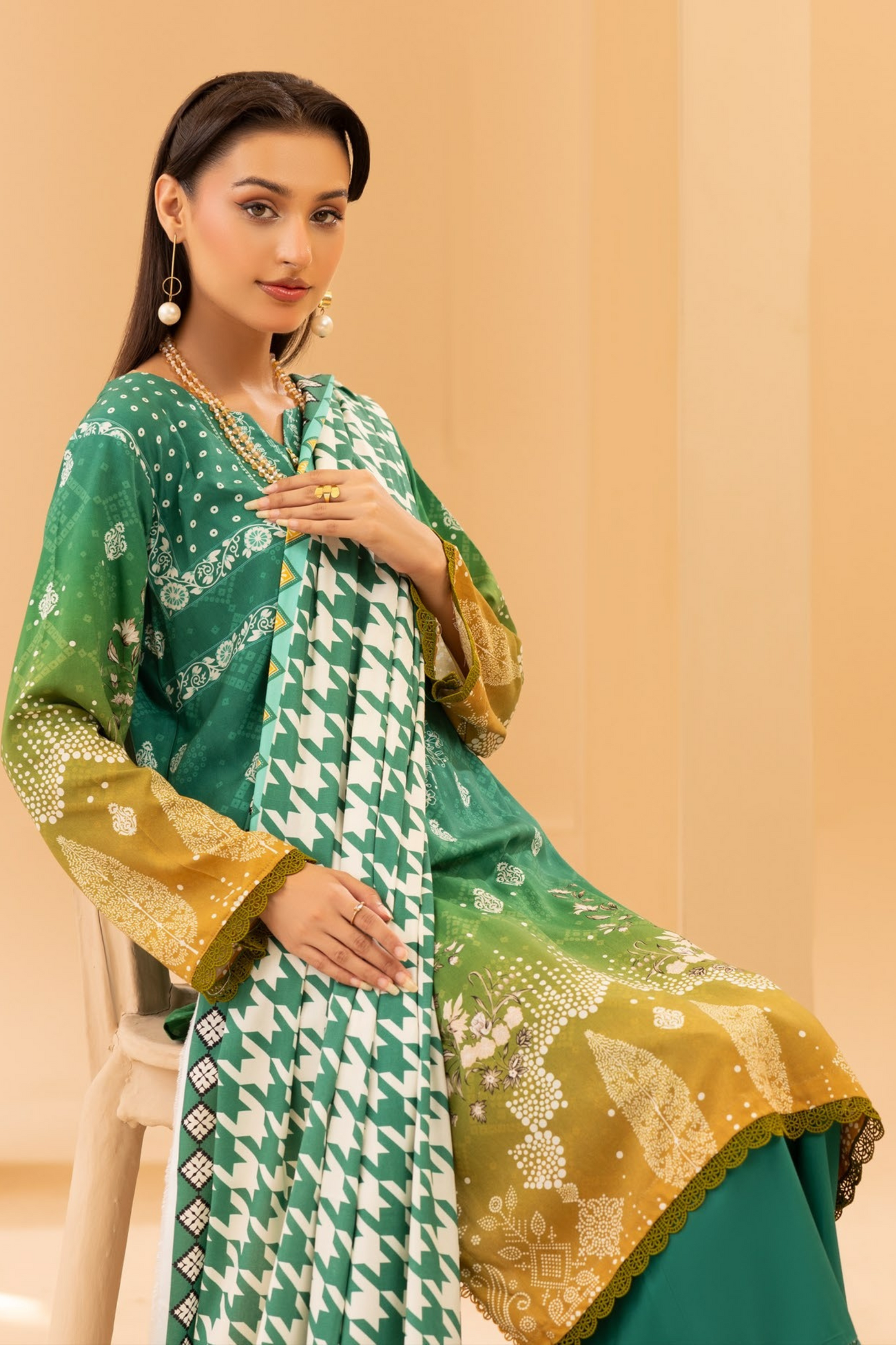 Motifz Premium Printed Linen 3PC