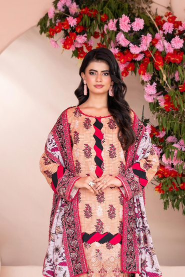Zesh Airjet Full Embroidered Khaddar 3PC