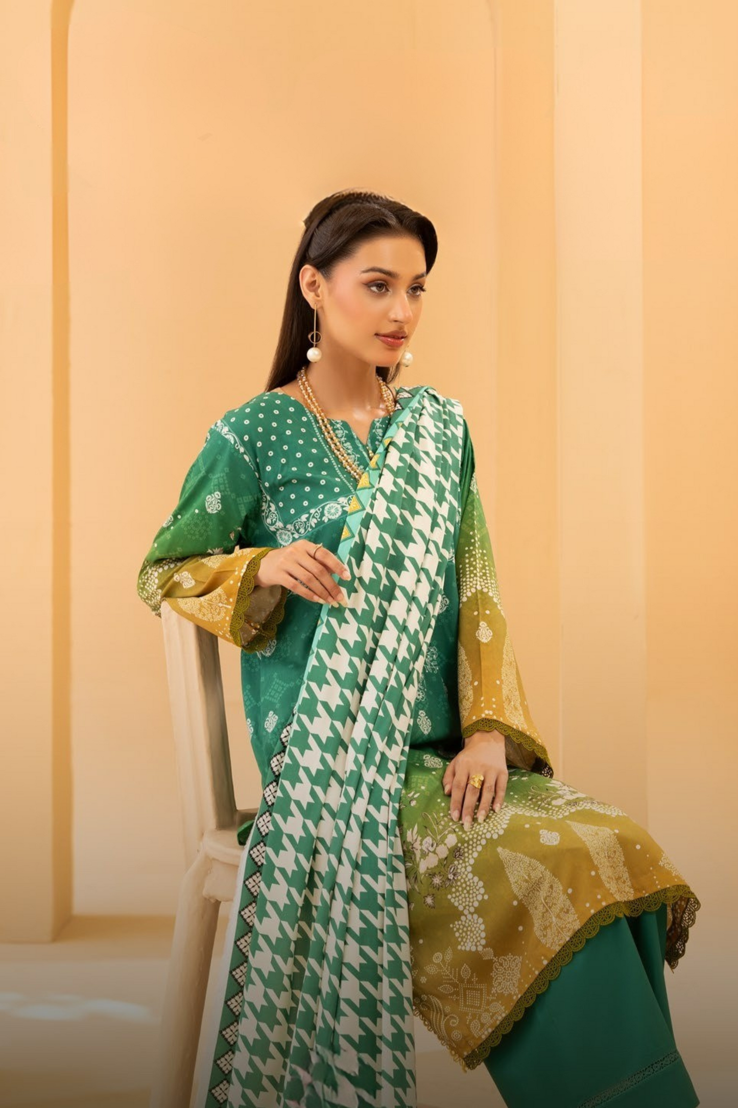 Motifz Premium Printed Linen 3PC