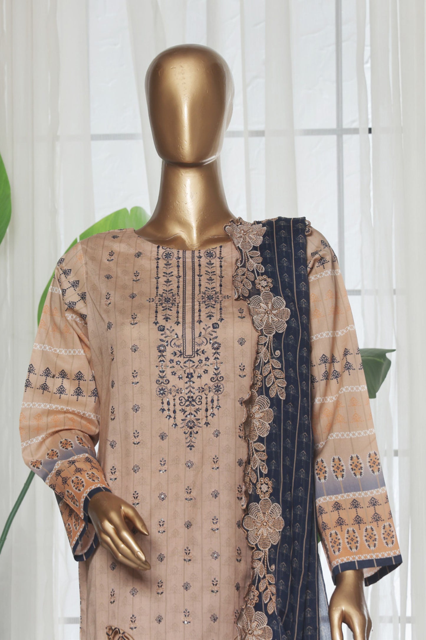 Vasl By Aifa Fancy Emb Lawn 3PC