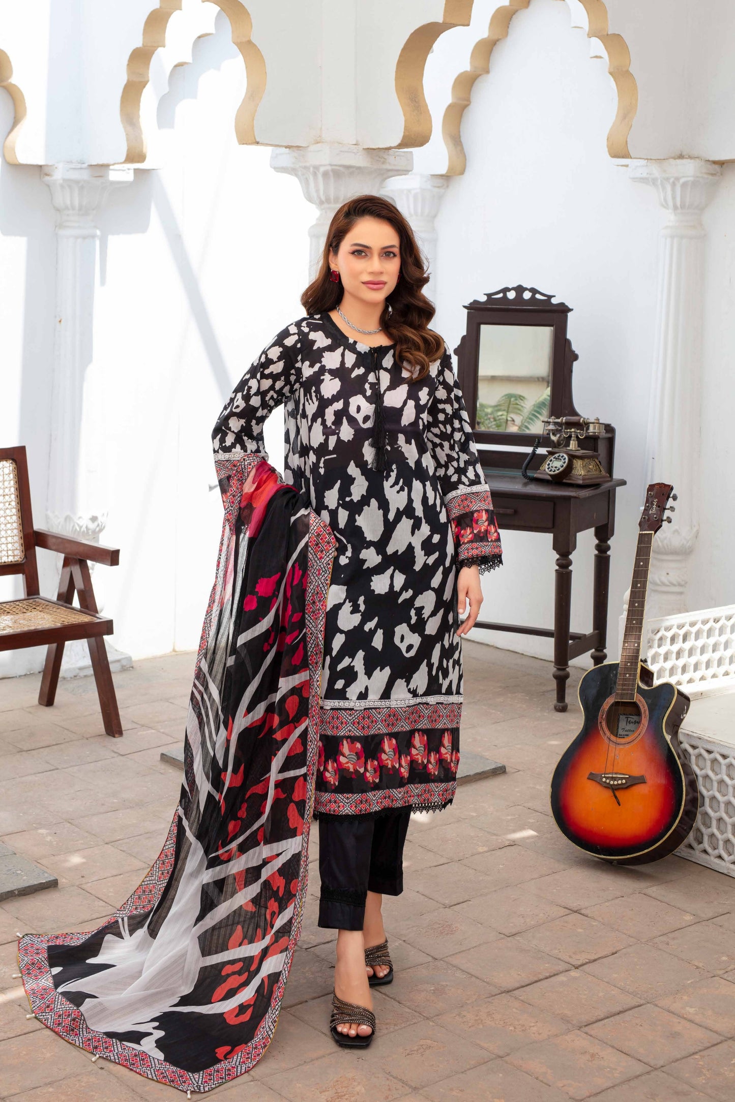 Fabiha Feroza Printed Lawn 3PC