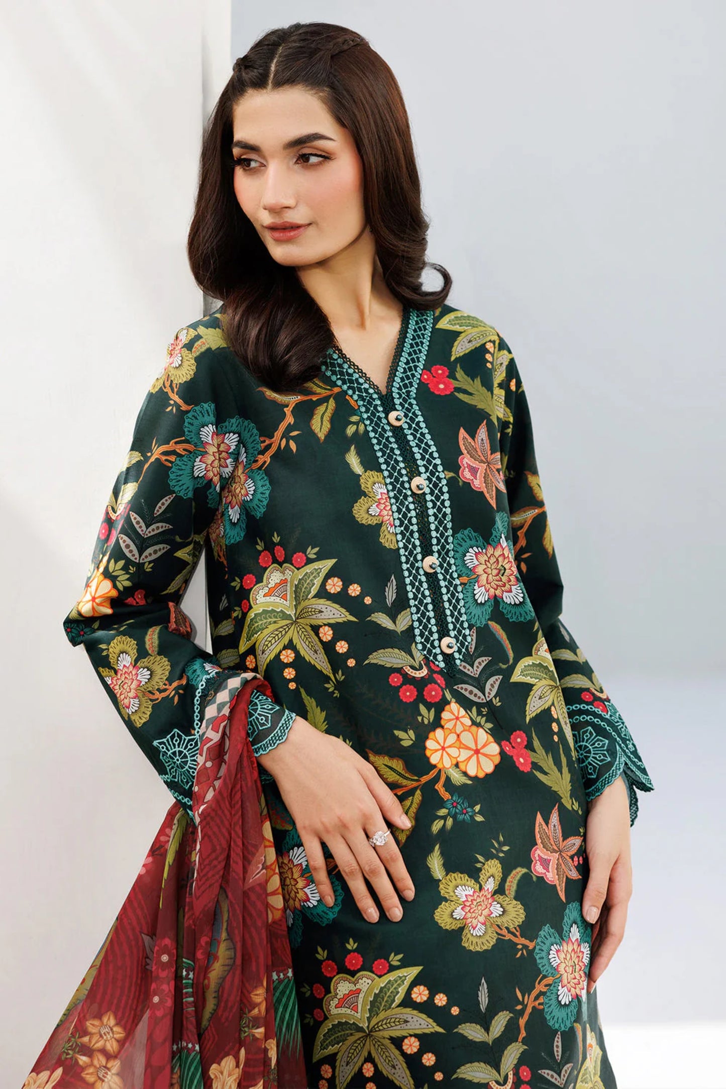 Baroque Bana Dora Printed Linen 3PC