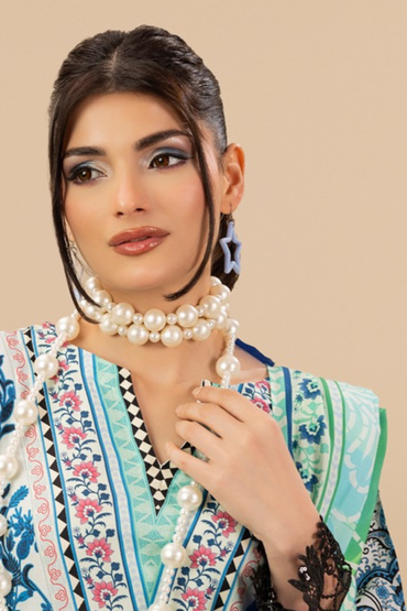 Paltar Printed Slub Linen 3PC