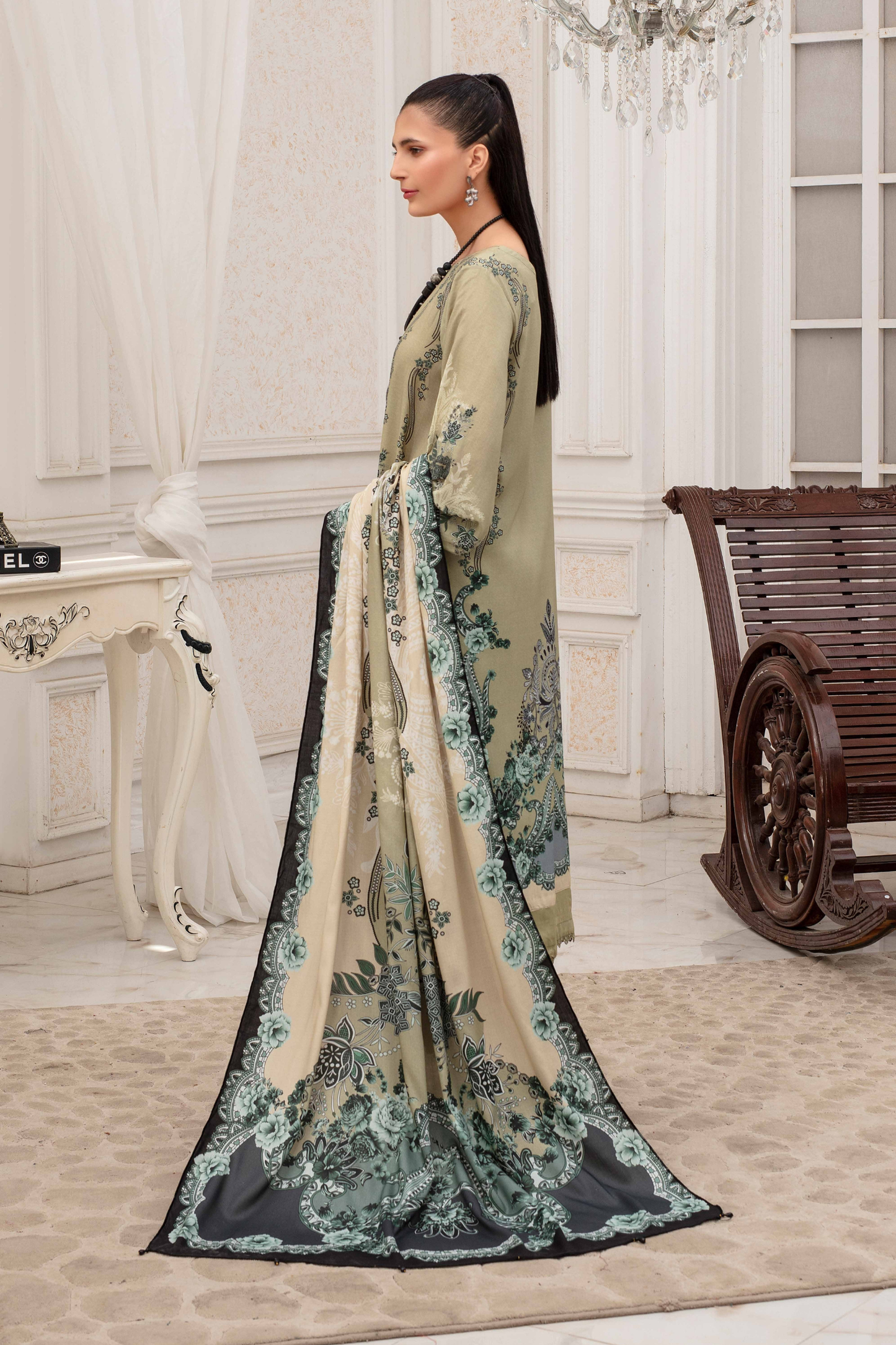 Fabiha By Feroza Digital Printed Linen 3PC