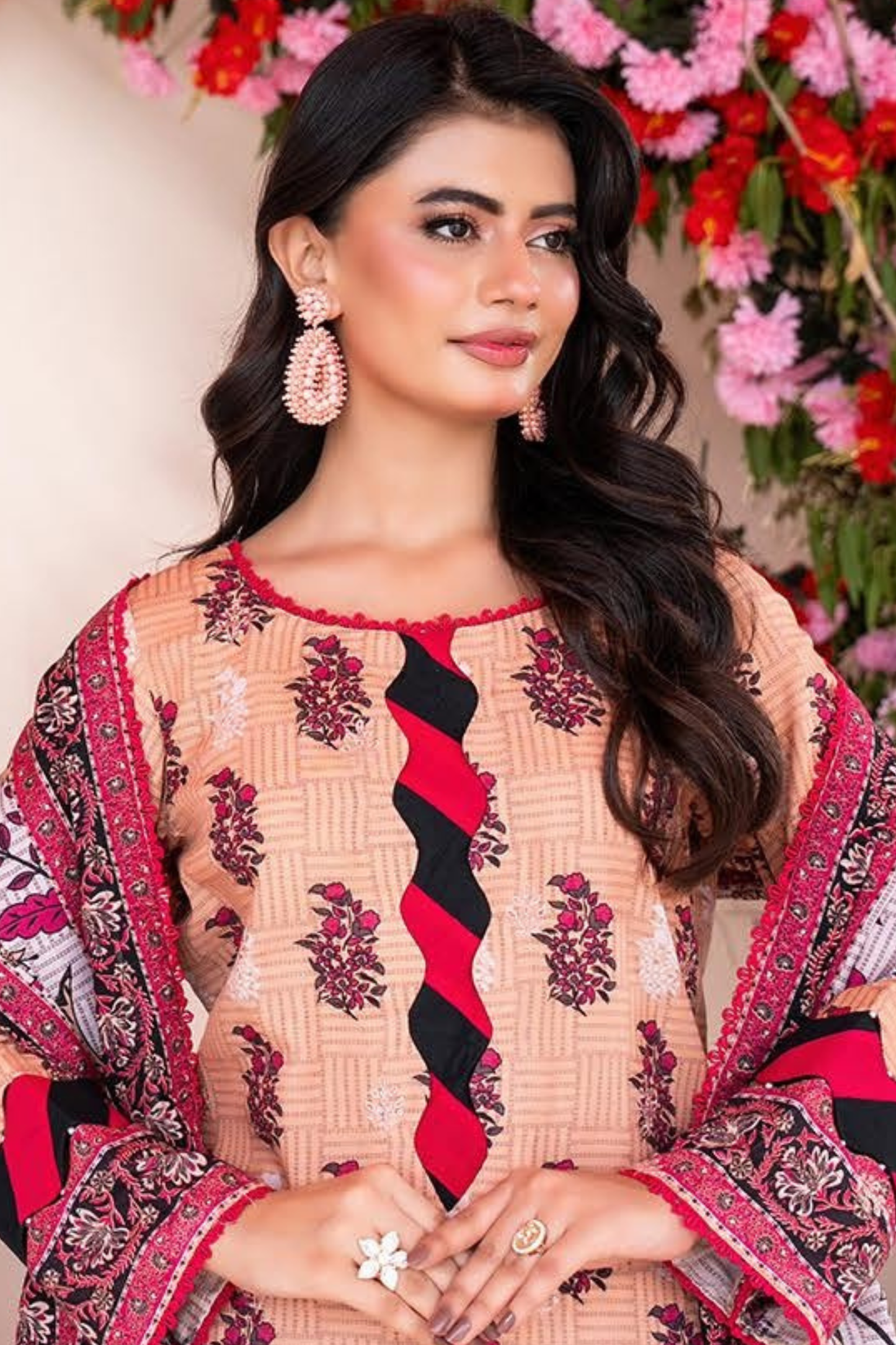 Zesh Airjet Full Embroidered Khaddar 3PC