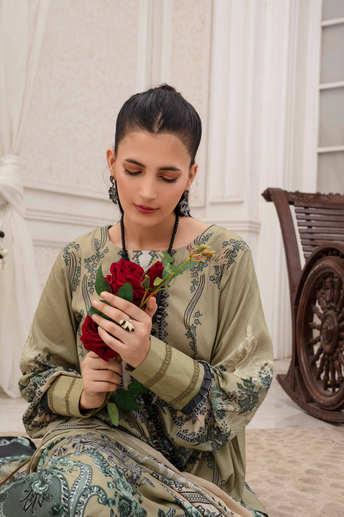 Fabiha By Feroza Digital Printed Linen 3PC