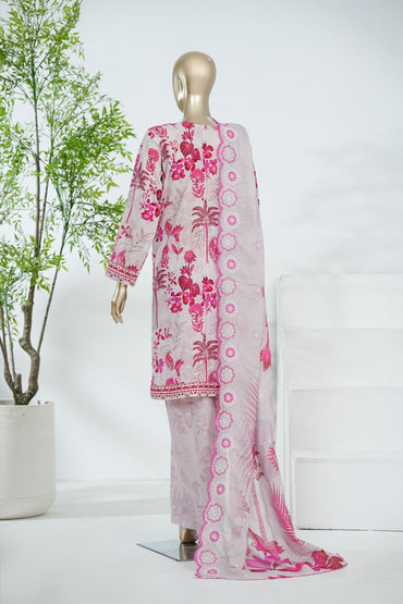 Aifa Printed & Embroidered Lawn 3PC