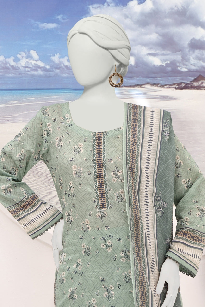 Almeerah Florence Printed Lawn 3-PC