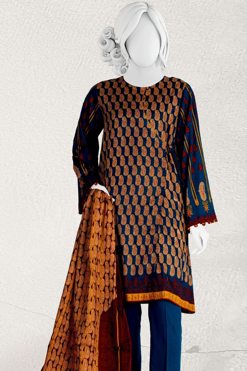 Panjnad By J. Printed Lawn 3-PC