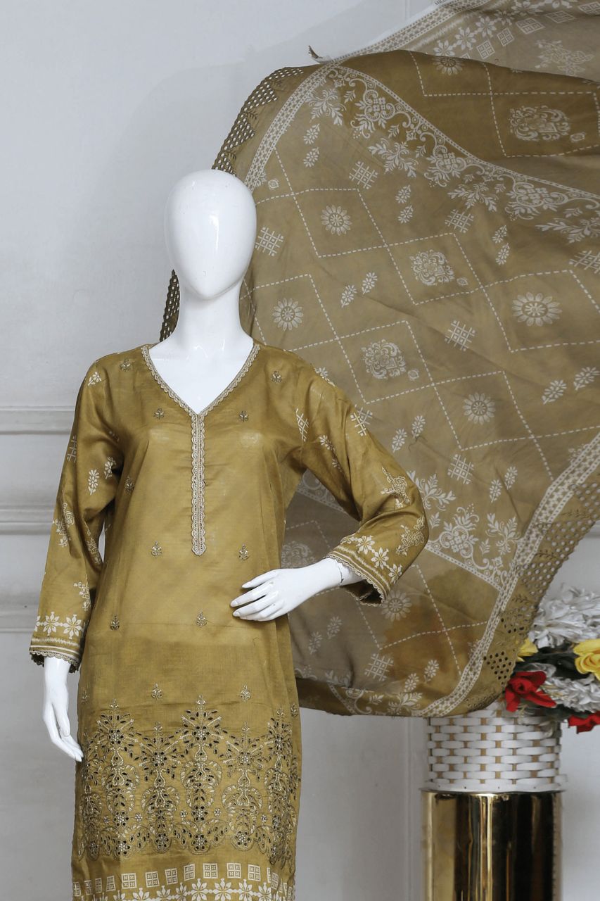Narkins By Anaya Noor Boring Emb 3-PC