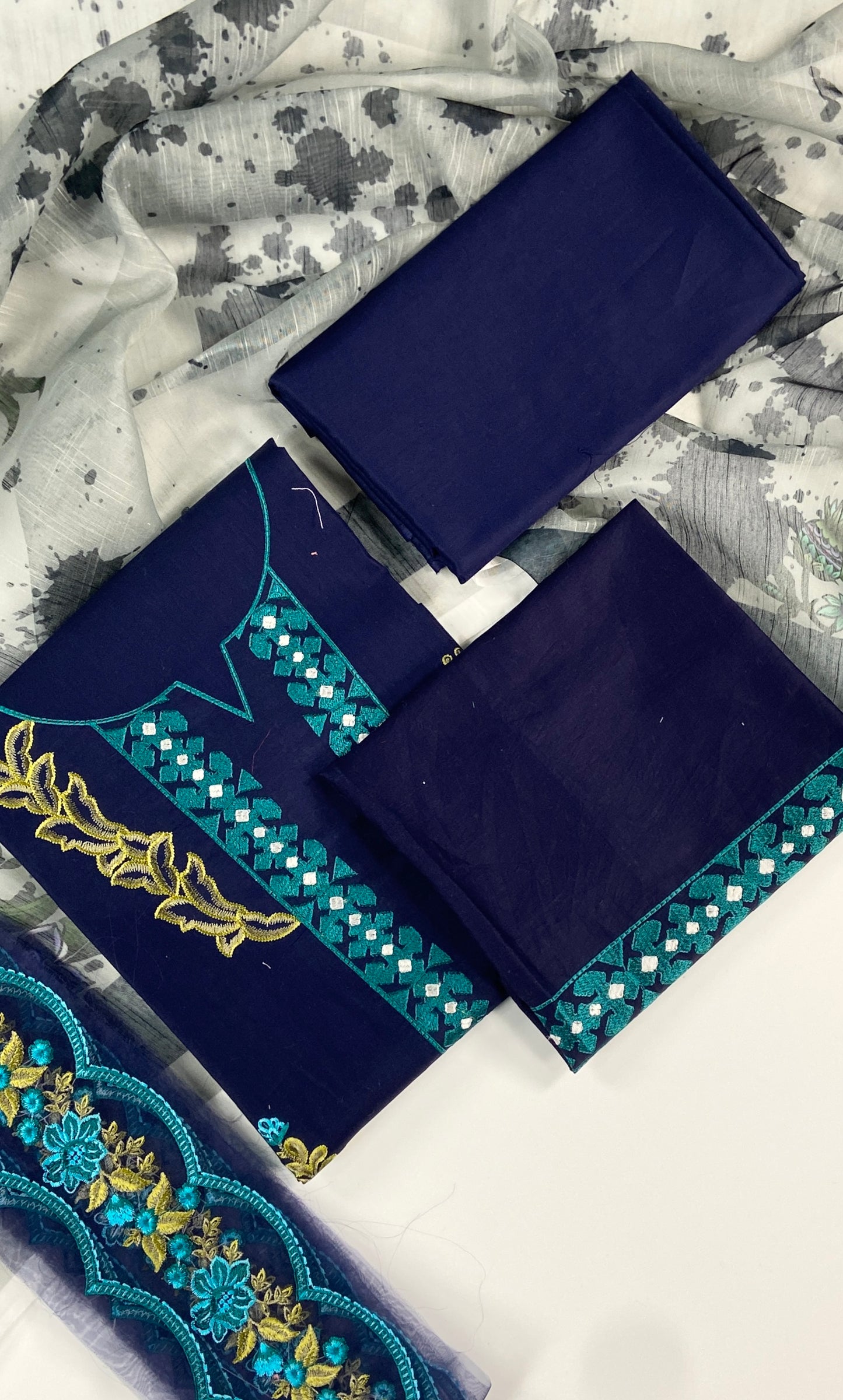 Charizma Embroidered Lawn 3PC