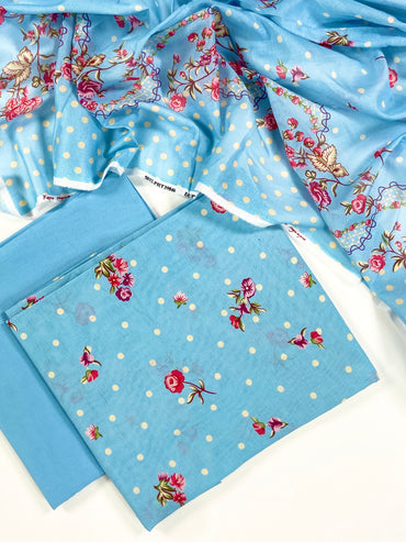 Kayseria Digital Printed Lawn 3PC