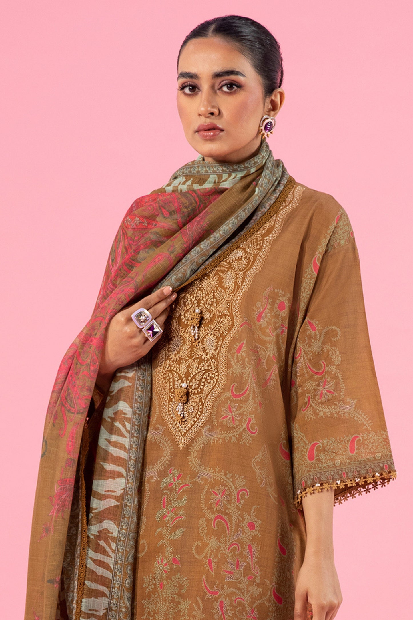 Sana Safinaz Digital Printed Lawn 3PC