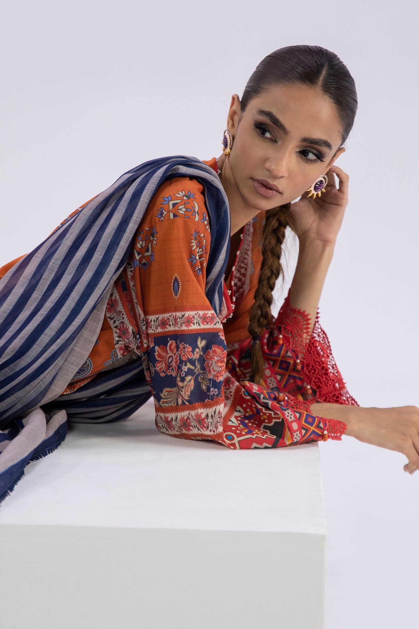 Sana Safinaz Digital Printed Lawn 3PC