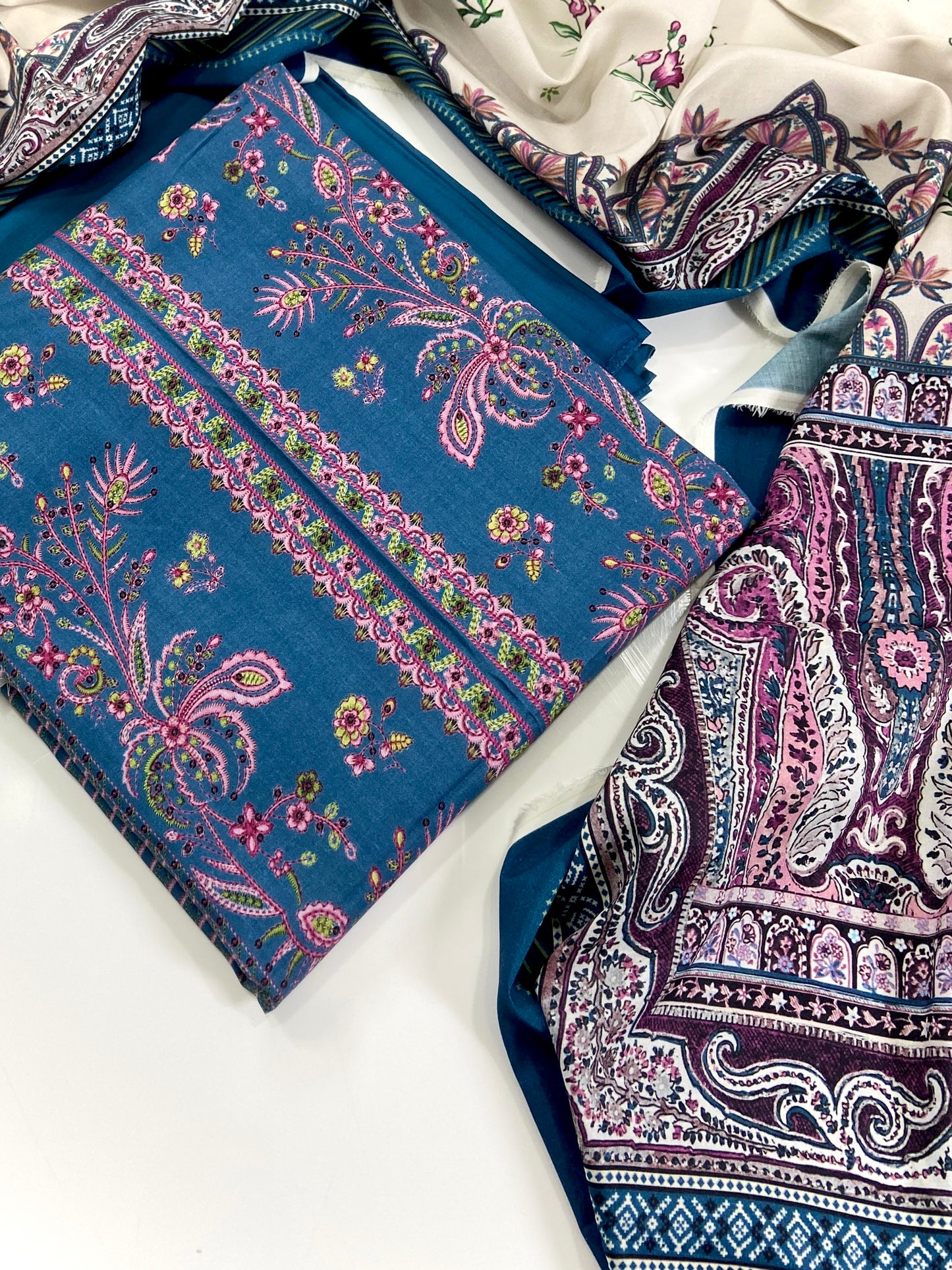 Mausummery Digital Printed Linen 3PC