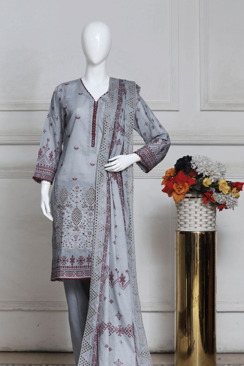 Narkins By Anaya Noor Boring Emb 3-PC