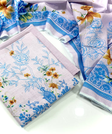 Zara ali Digital Printed Khaddar 3PC