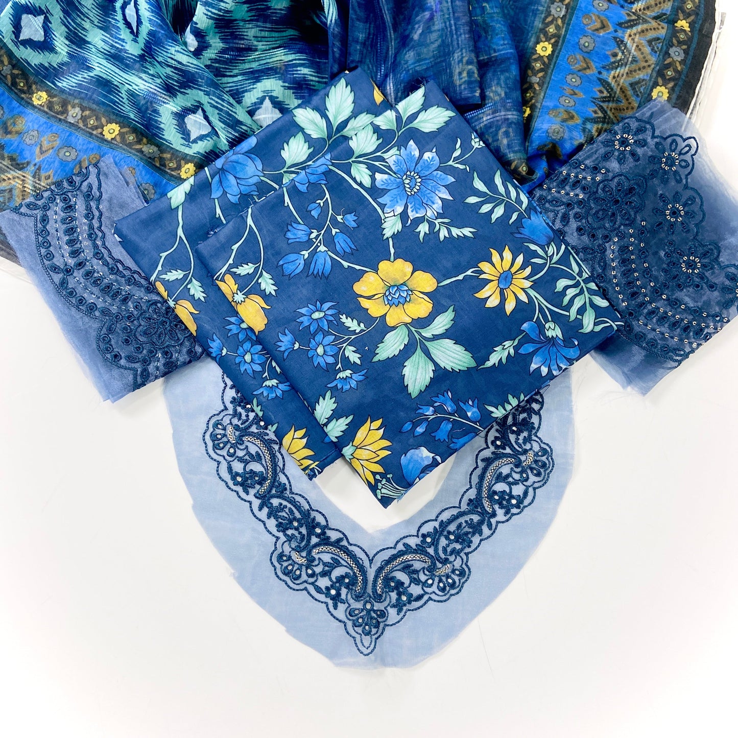 Baroque By Anaya Noor Embroidered 3PC