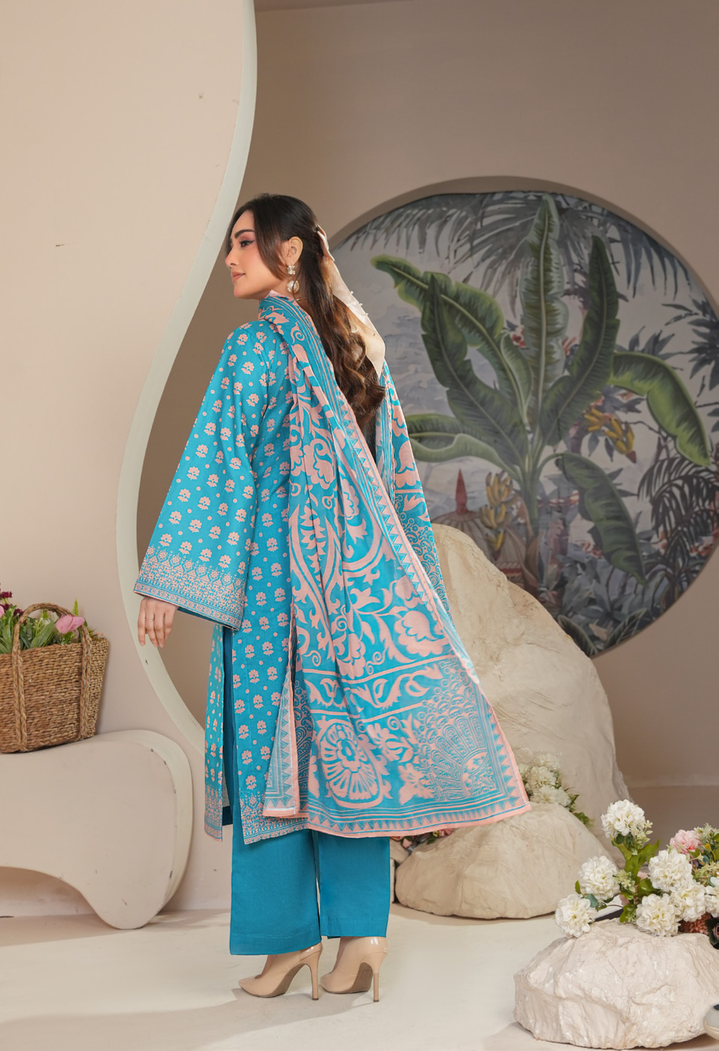 Madham By Lala Digital Printed Lawn 3PC