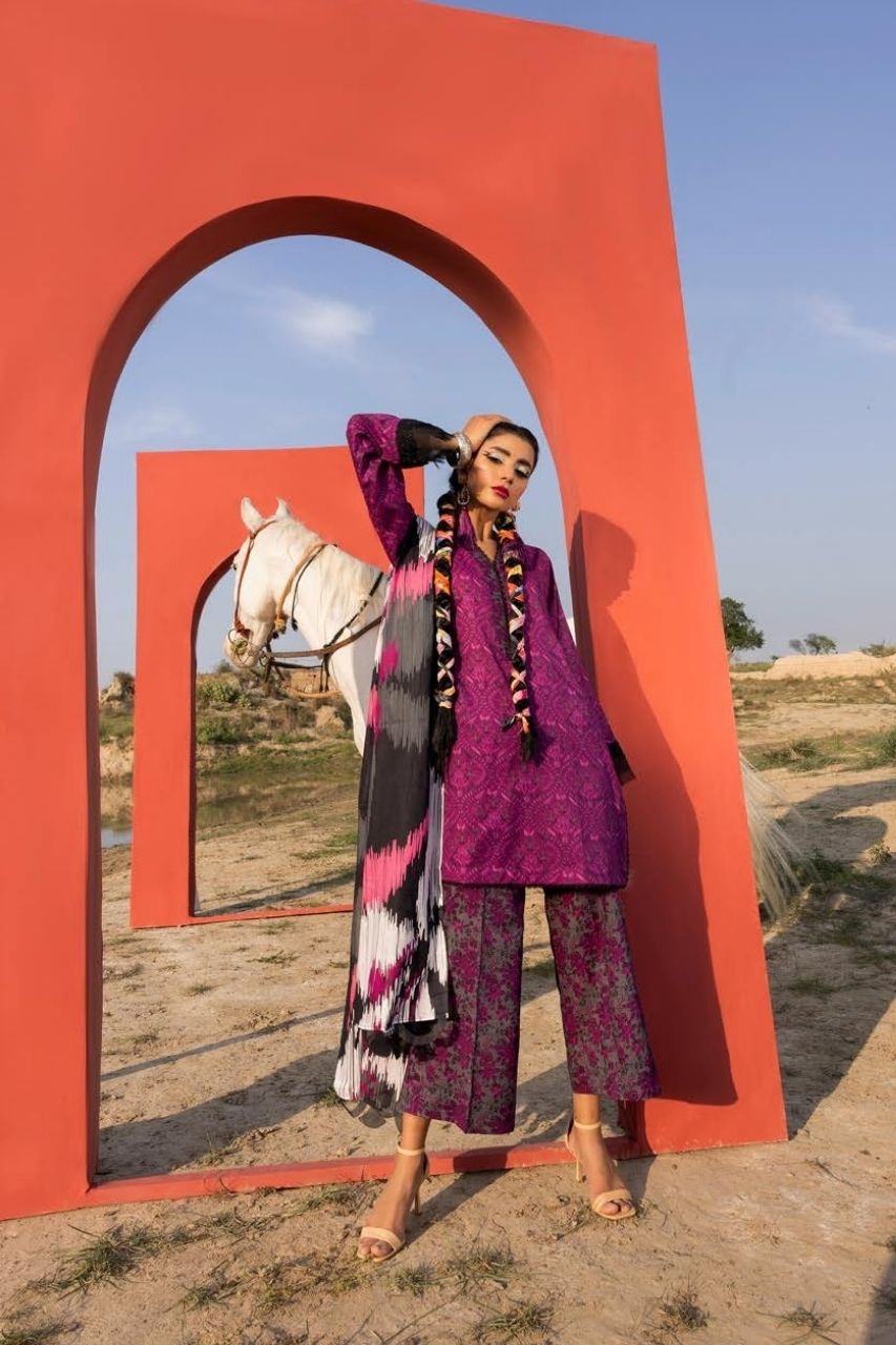 Parizad By Paltar Digital Printed Lawn 3PC