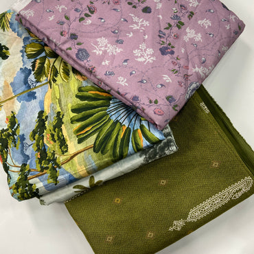 Pack OF 3 kayseria Shirt & Trouser 2PC