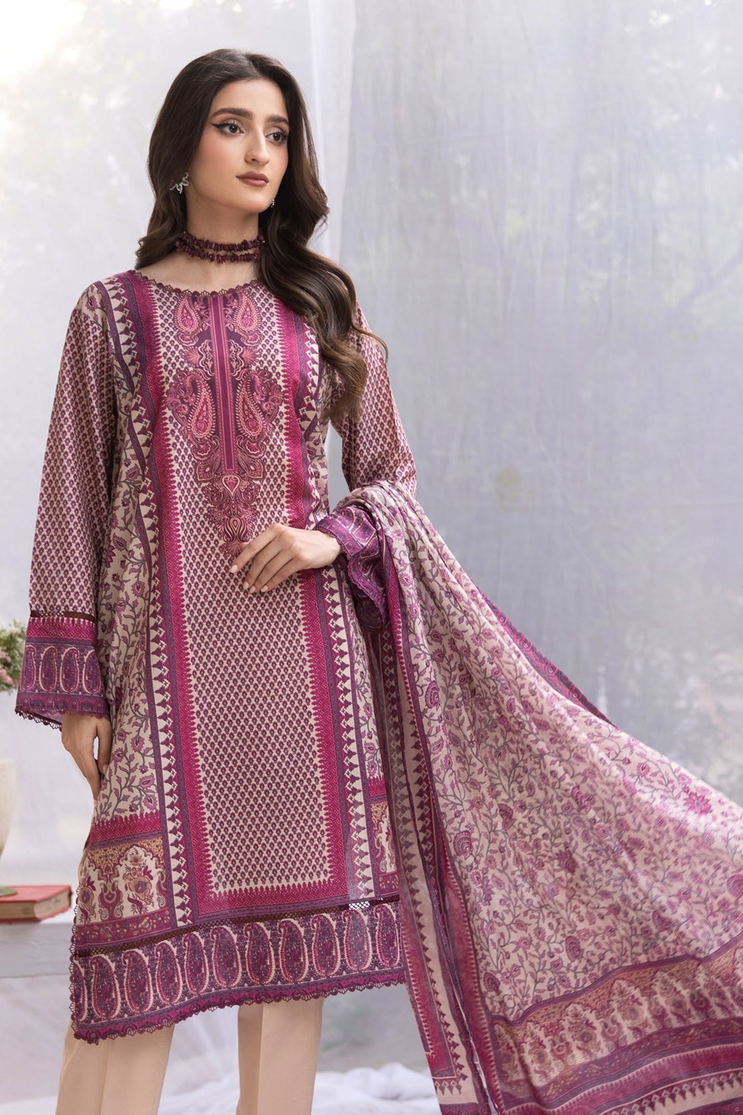 Motifz Desire Digital Printed Lawn 3PC