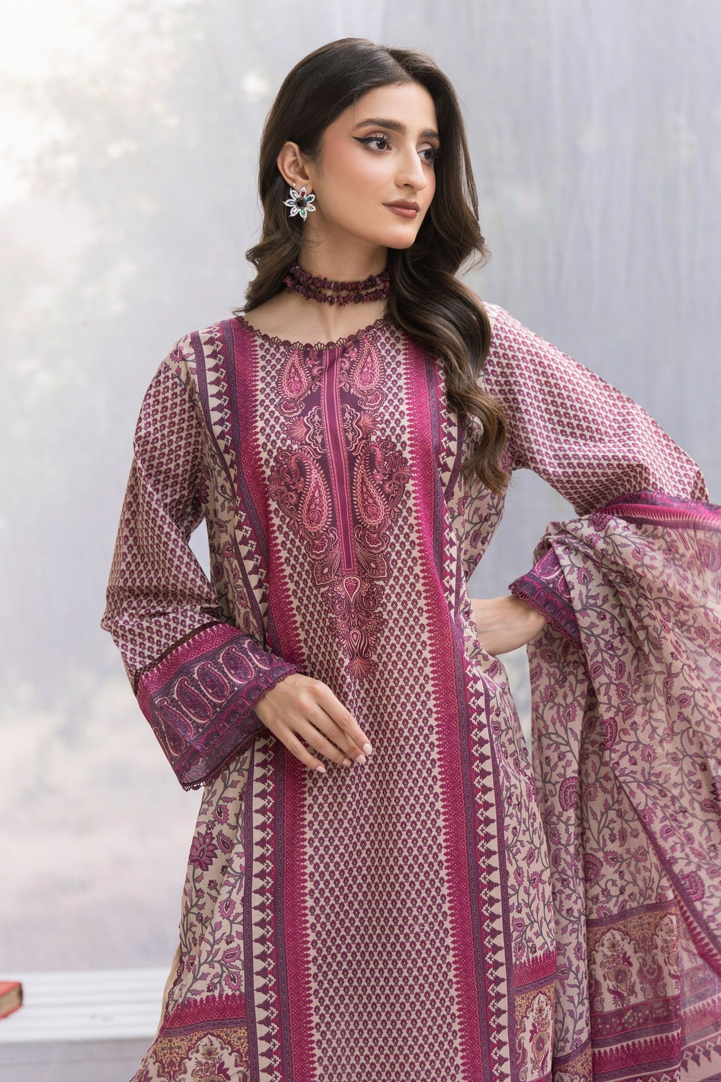 Motifz Desire Digital Printed Lawn 3PC