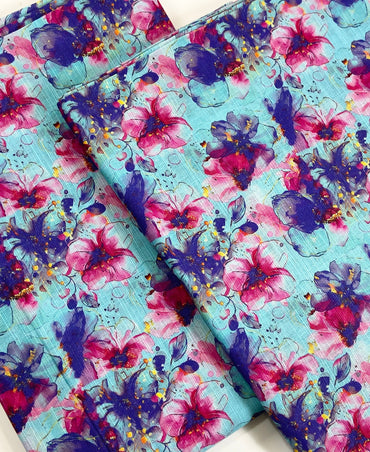 Bin Saeed Digital Printed 2PC