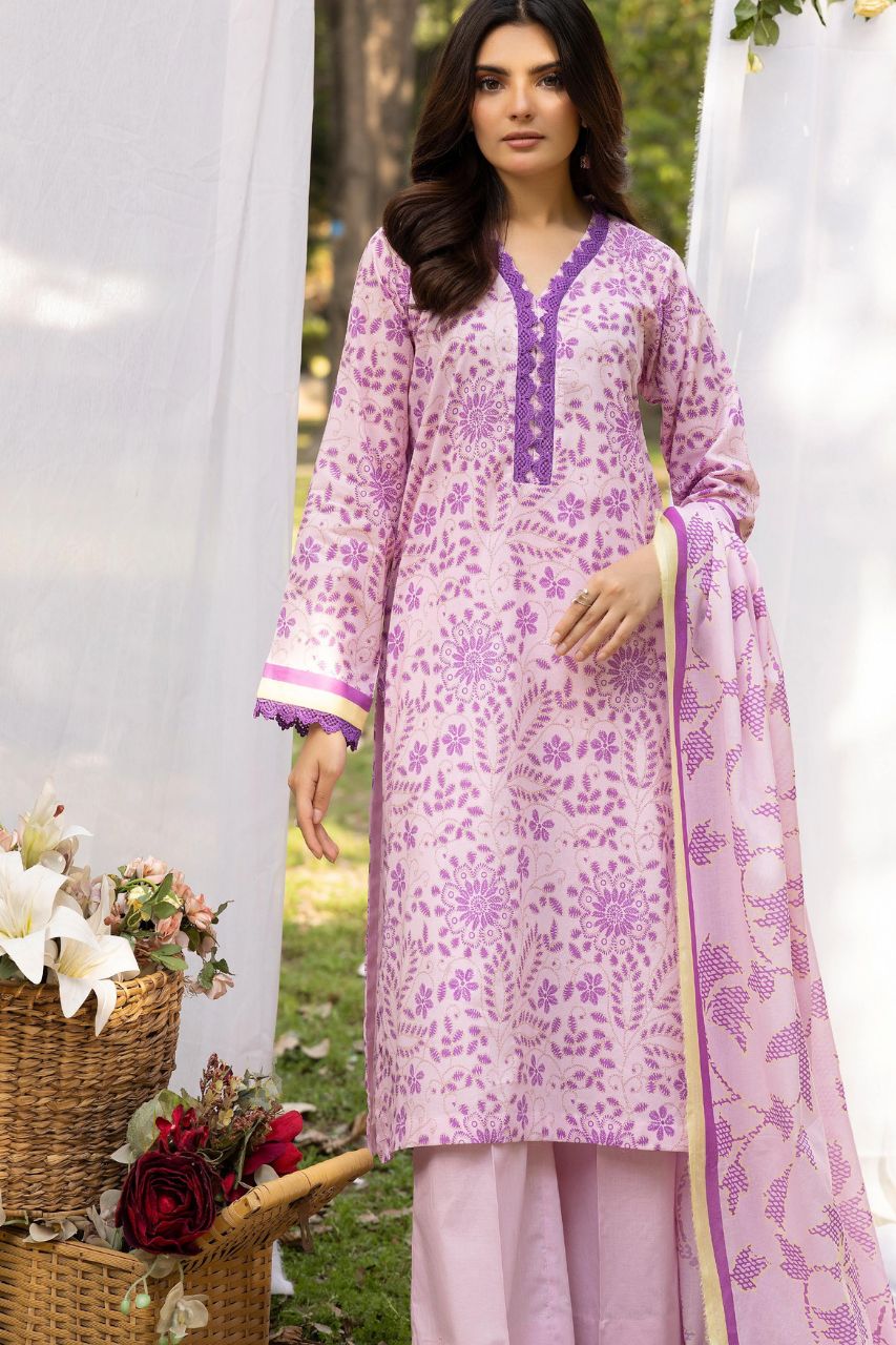 Heer By Legends Printed Lawn 3PC