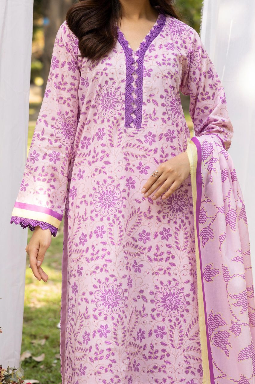 Heer By Legends Printed Lawn 3PC