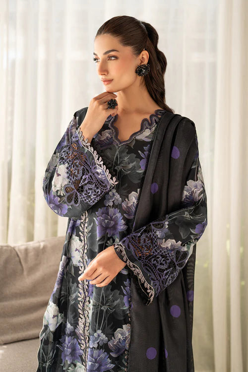Baroque All Over Digital Printed Lawn 3PC