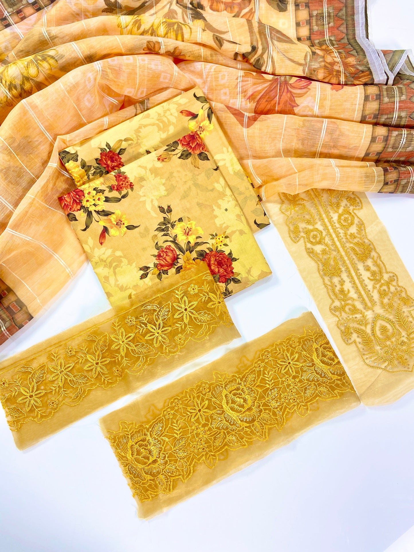 Baroque By Anaya Noor Embroidered 3PC