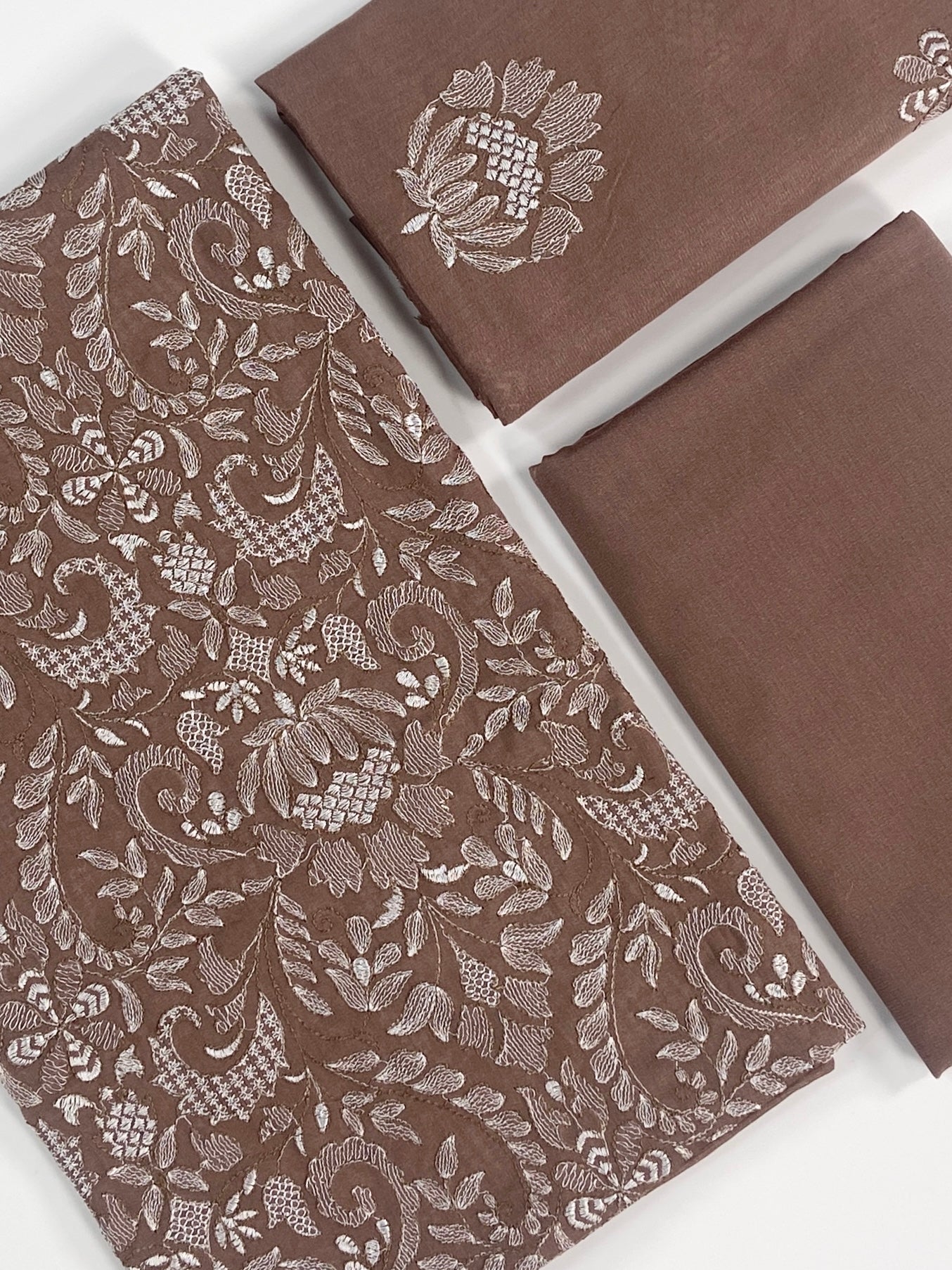 Bareeze Fully Emb Rice Karandi Lawn 2PC