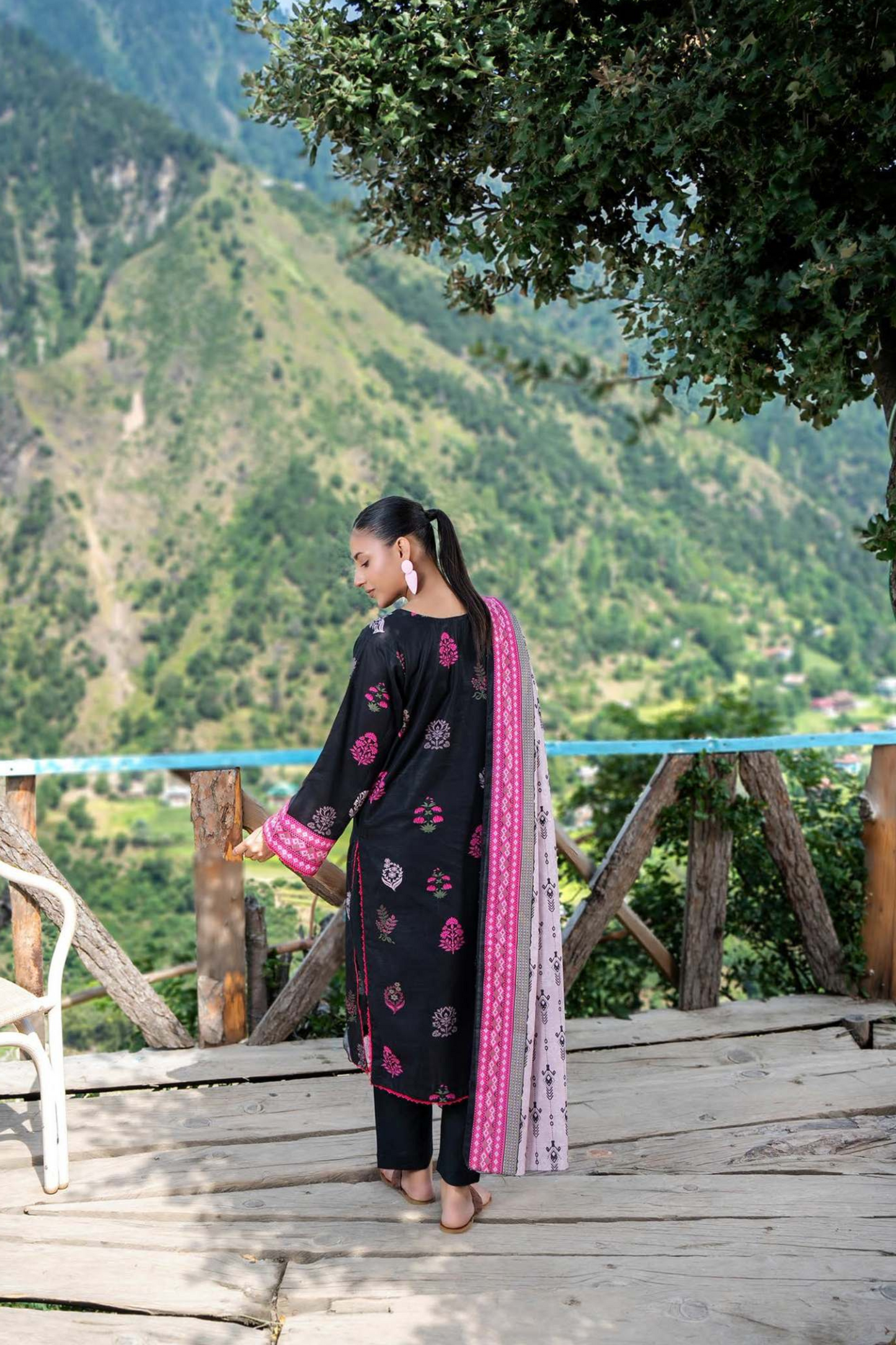 Zesh Airjet Printed Khaddar 3PC