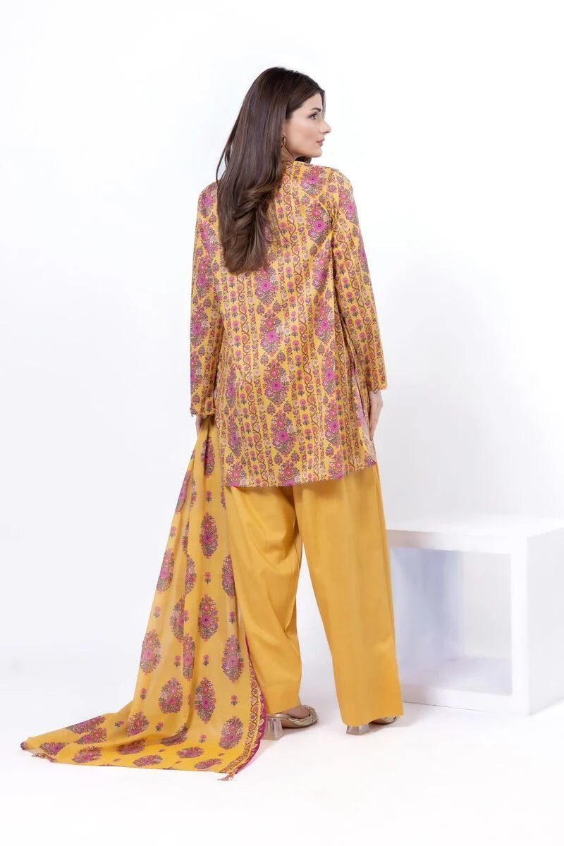 Khaadi Digital Printed Lawn 3PC