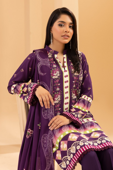 Motifz Premium Printed Linen 3PC