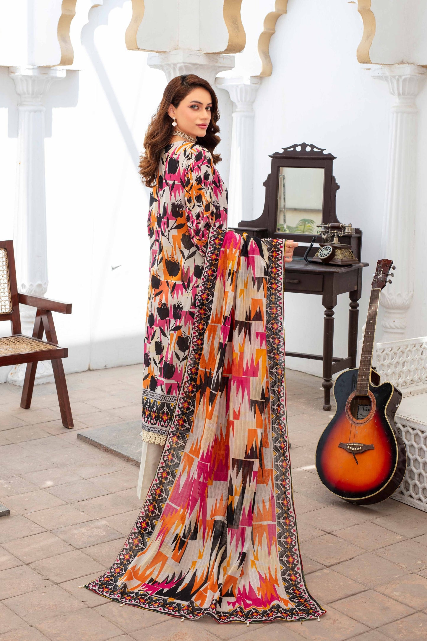 Fabiha Feroza Printed Lawn 3PC