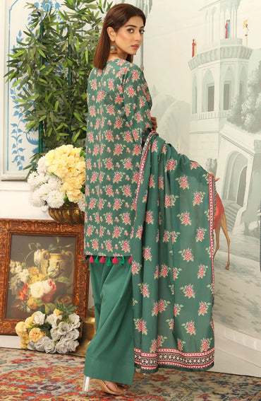 Mausummery Digital Printed Lawn 3PC