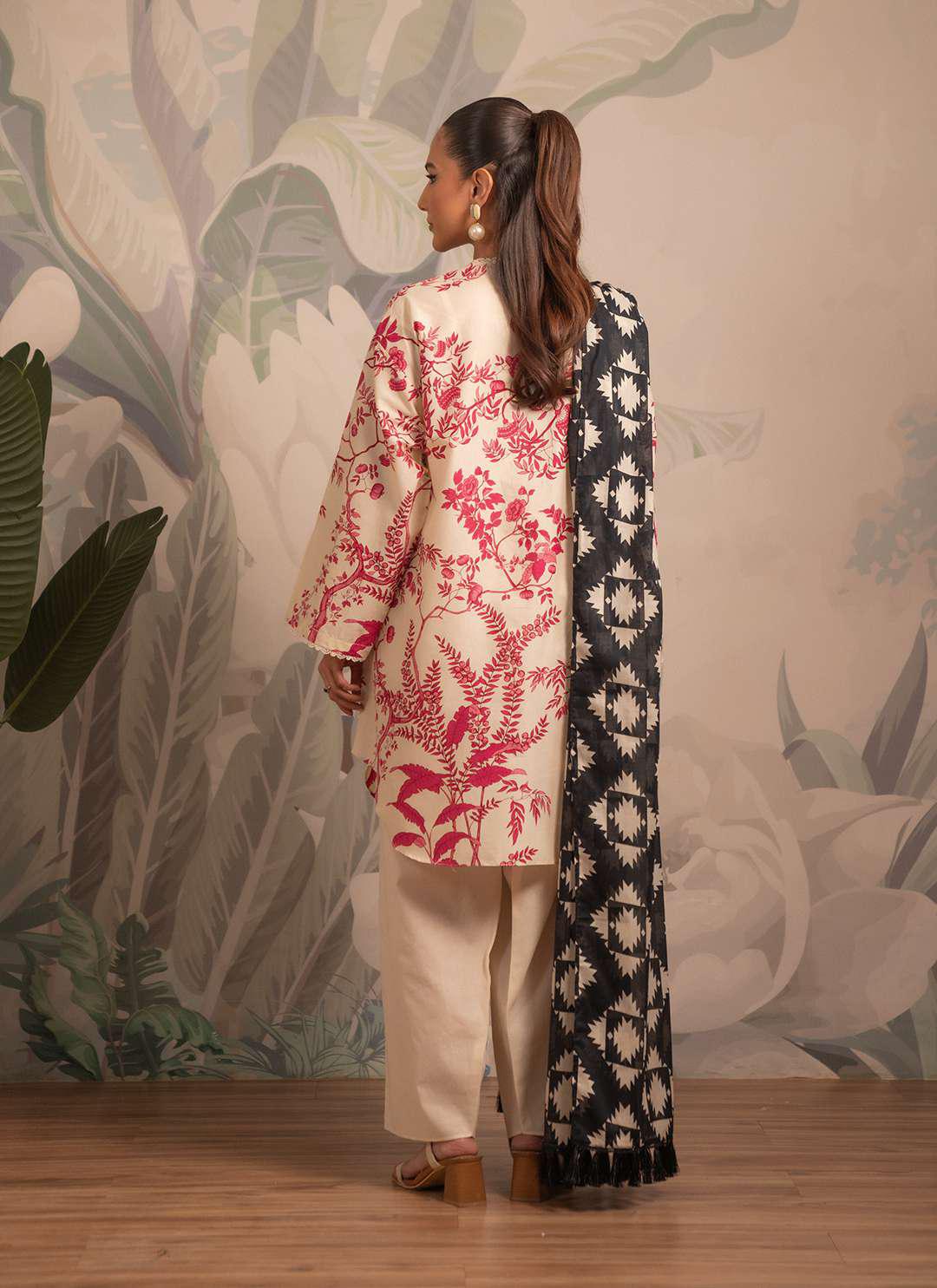 Beyond East Printed Lawn 3-PC