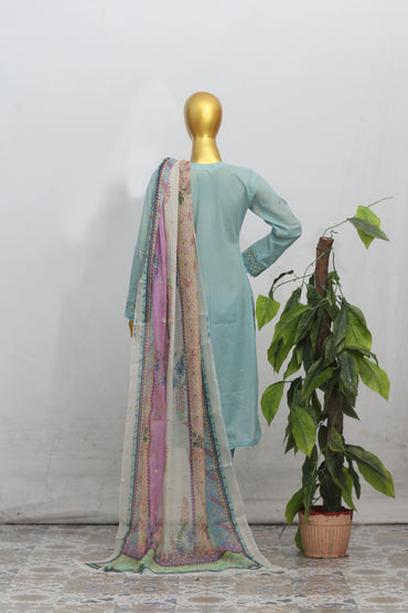 Zarqash By Anaya Noor Heavy Emb With Neno Kara 3PC