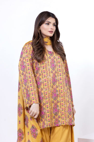 Khaadi Digital Printed Lawn 3PC