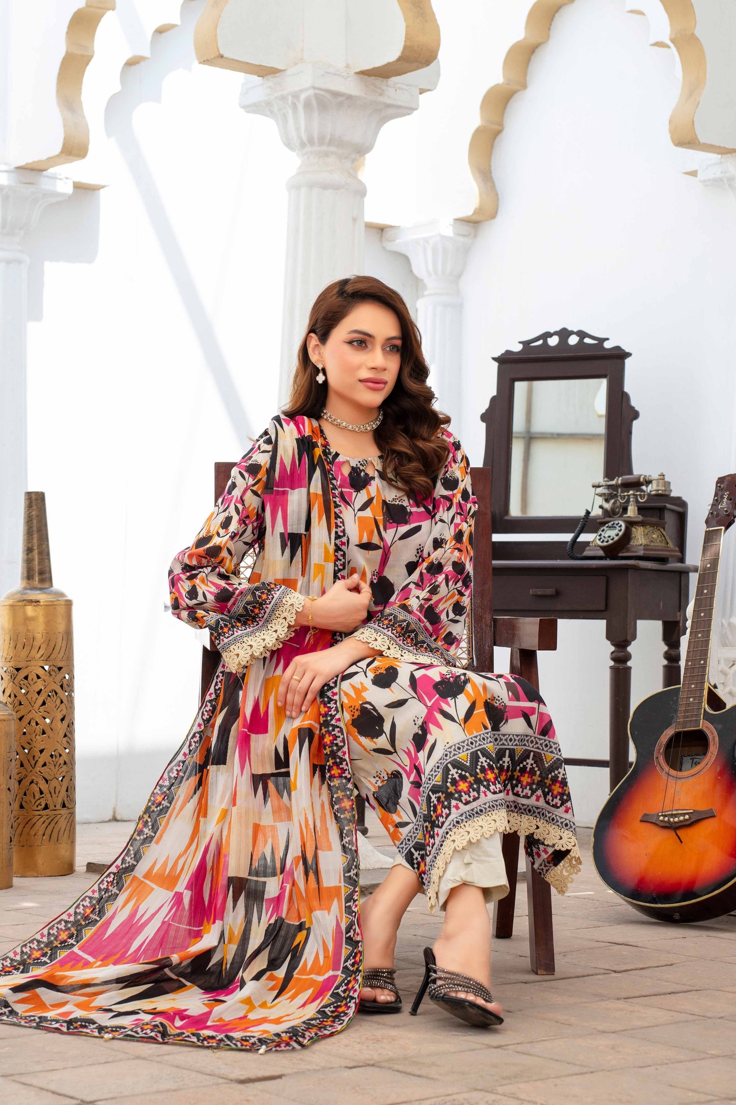 Fabiha Feroza Printed Lawn 3PC