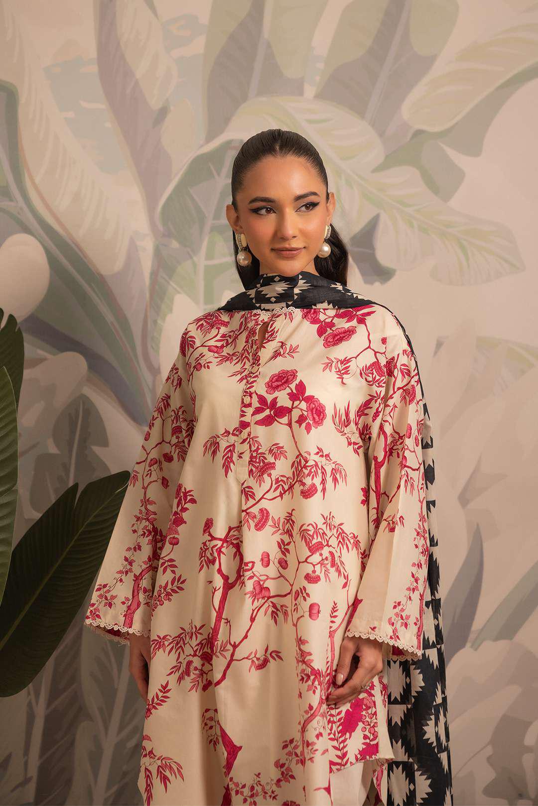 Beyond East Printed Lawn 3-PC