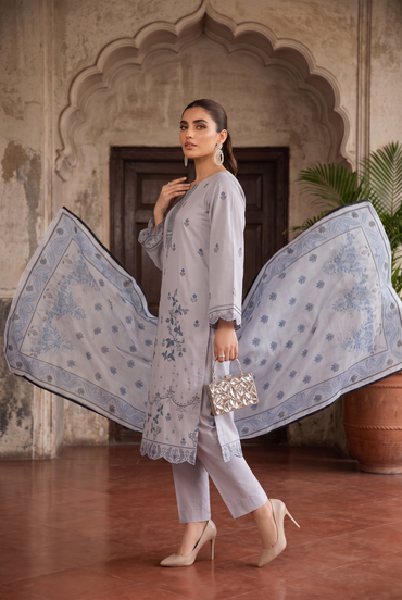 Kehkashan By Anaya Noor Fully Emb Viscose 3PC