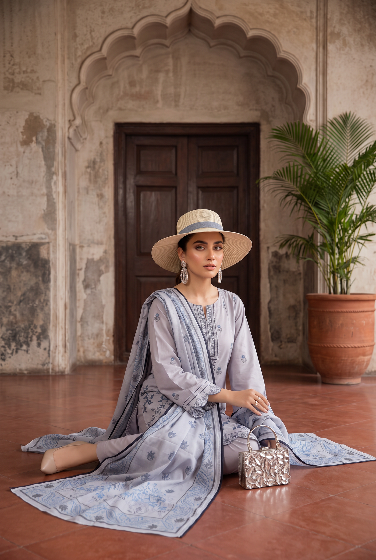 Kehkashan By Anaya Noor Fully Emb Viscose 3PC