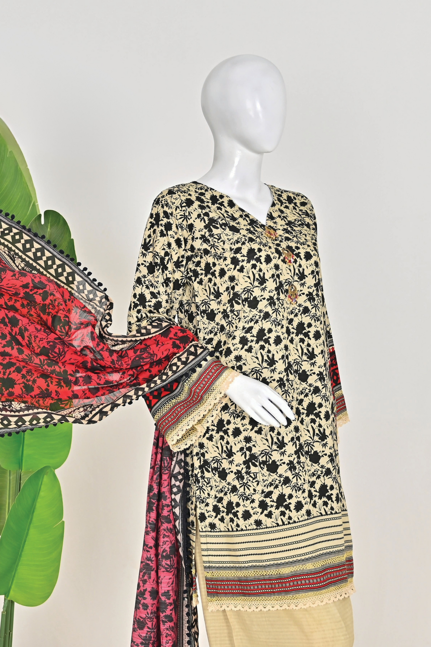 Murashe Printed Viscose 3PC