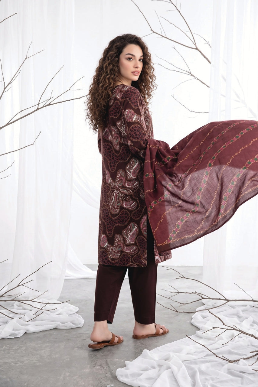 Salina By Regalia Digital Printed Khaddar 3PC