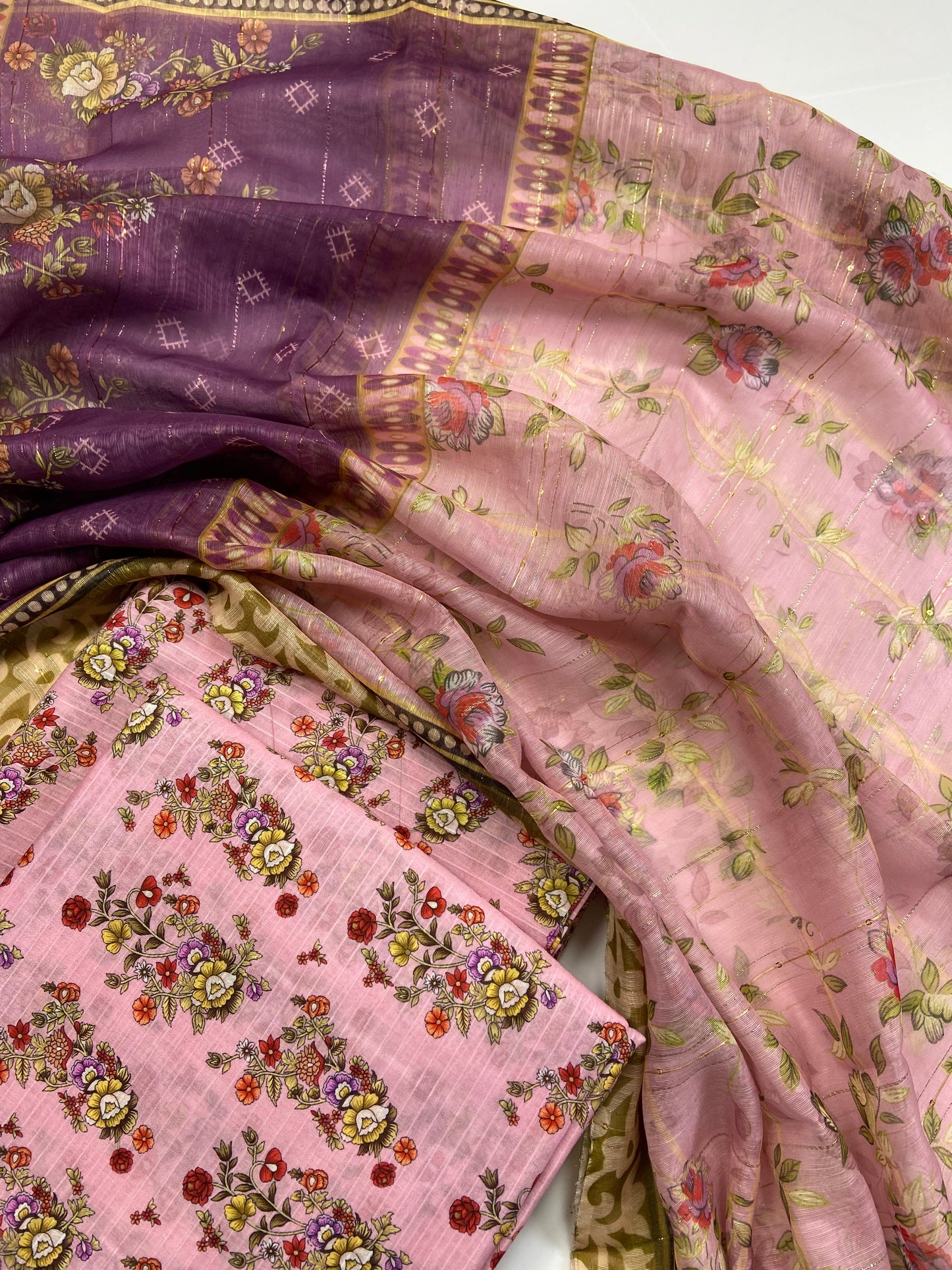 Bareeze Printed Lawn with Seq Dupatta 3-PC