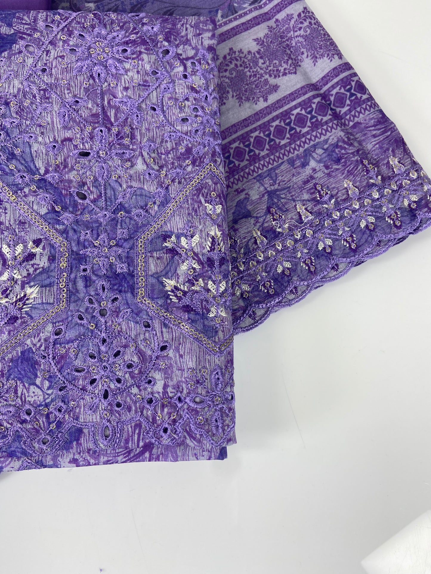 Almeerah Emb Lawn With Cutwork 3-PC